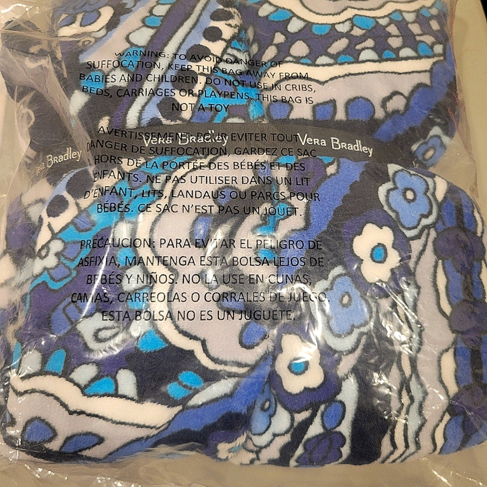 Vera Bradley throw blanket